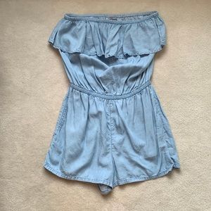 Aerie strapless romper